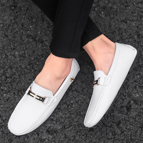 Rhone | Modische Leder-Slipper