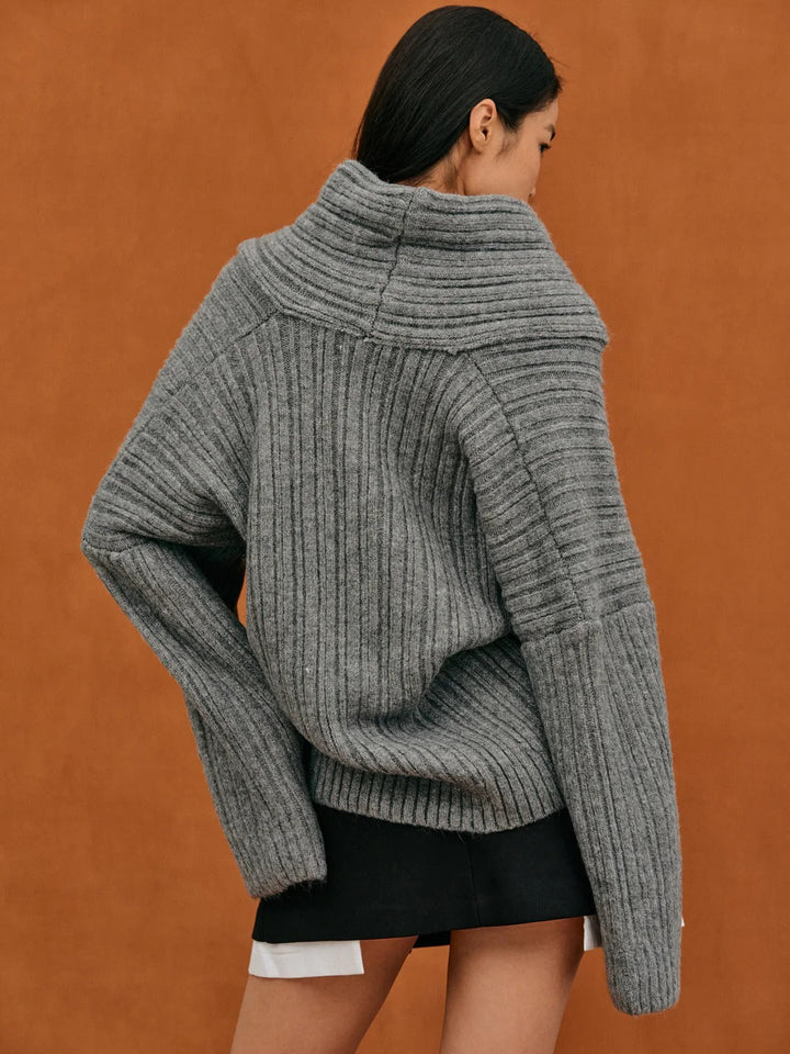Juniperra | Oversize Damen Strickpullover