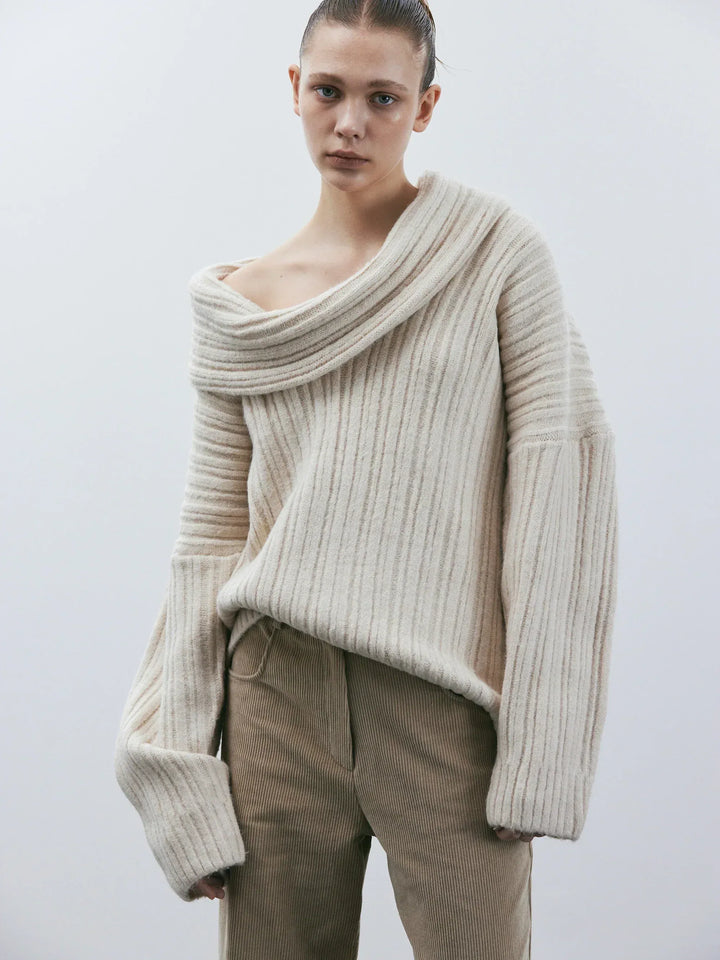 Juniperra | Oversize Damen Strickpullover