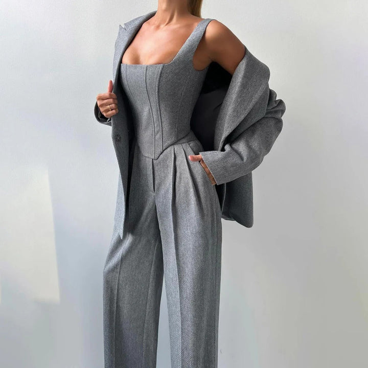 Phyress | Damen 3-Teile Anzug Set