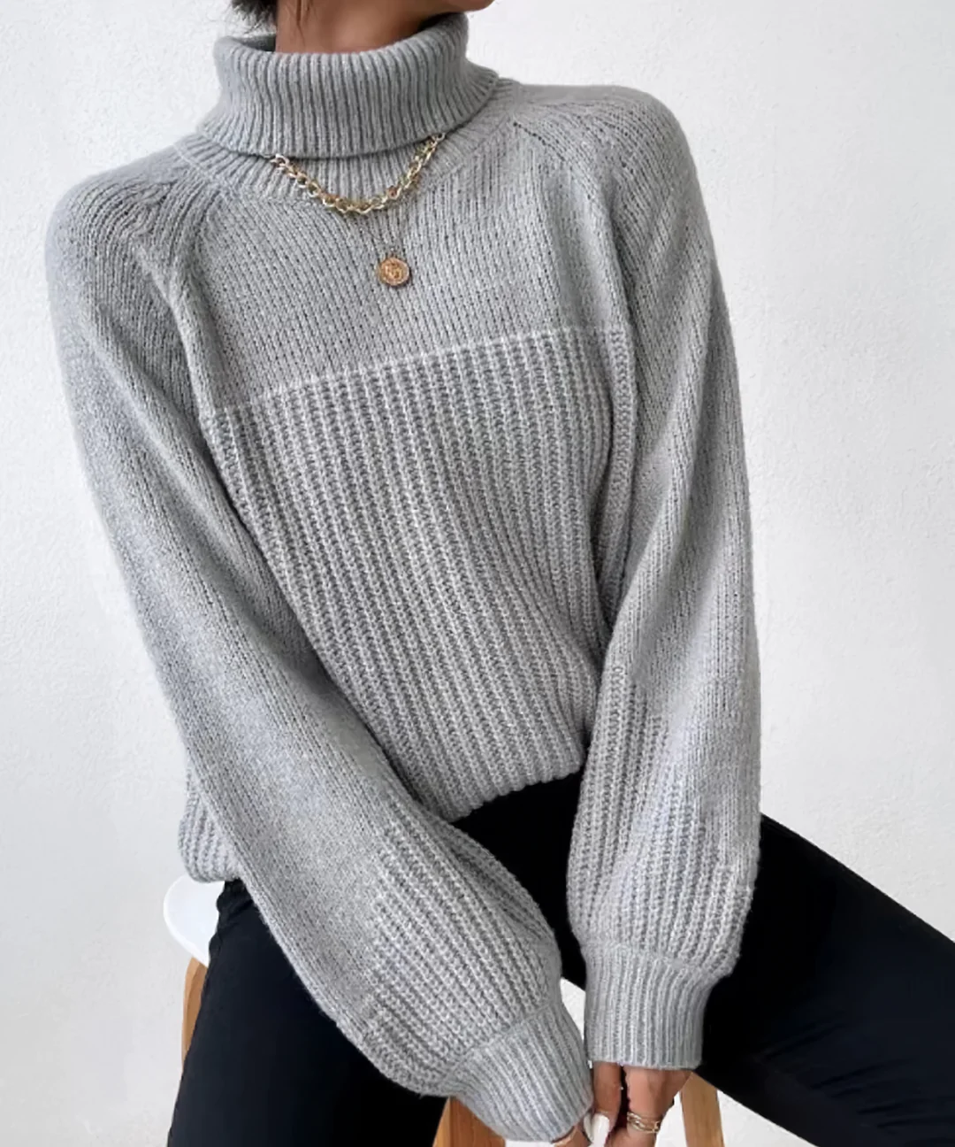 Rhessica | Damen Rollkragenpullover