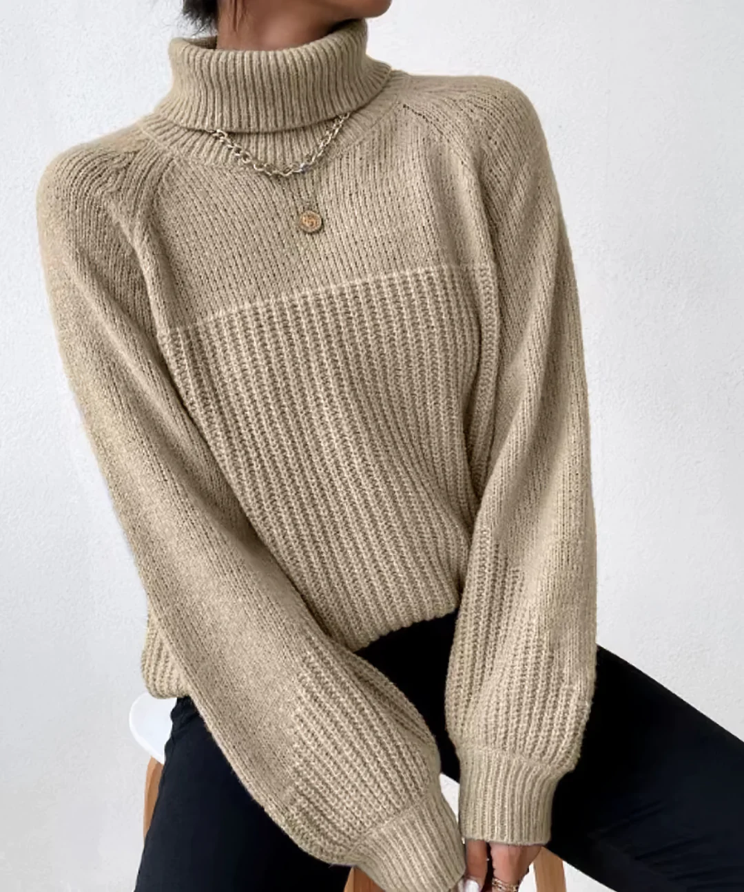 Rhessica | Damen Rollkragenpullover