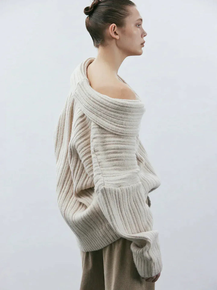 Juniperra | Oversize Damen Strickpullover