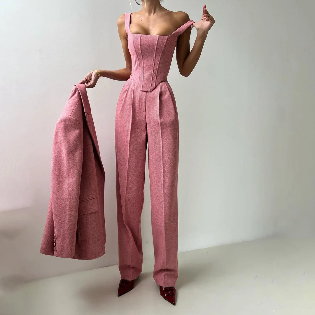 Phyress | Damen 3-Teile Anzug Set