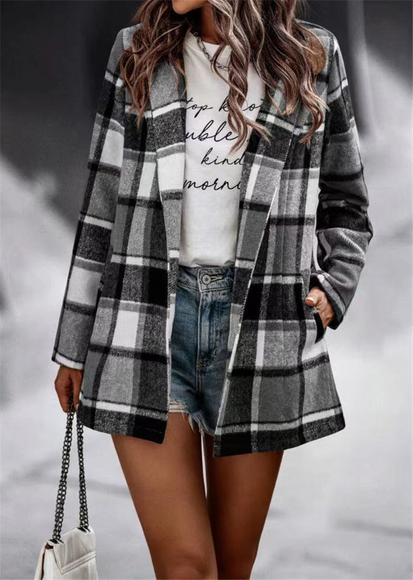 Clarwyn | Damen Blazer kariert