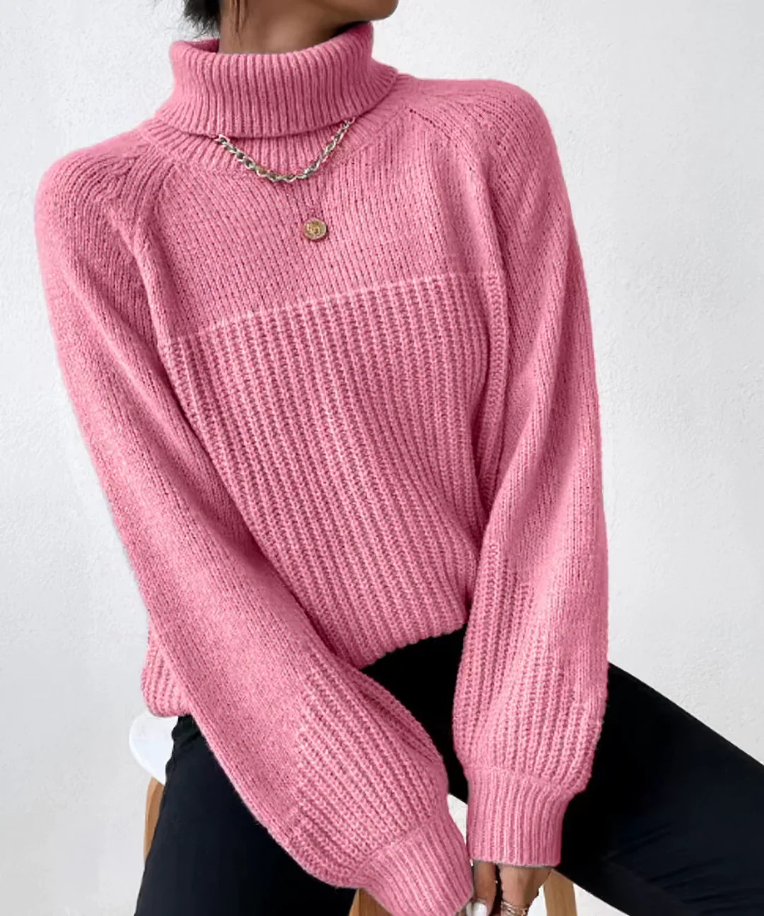 Rhessica | Damen Rollkragenpullover