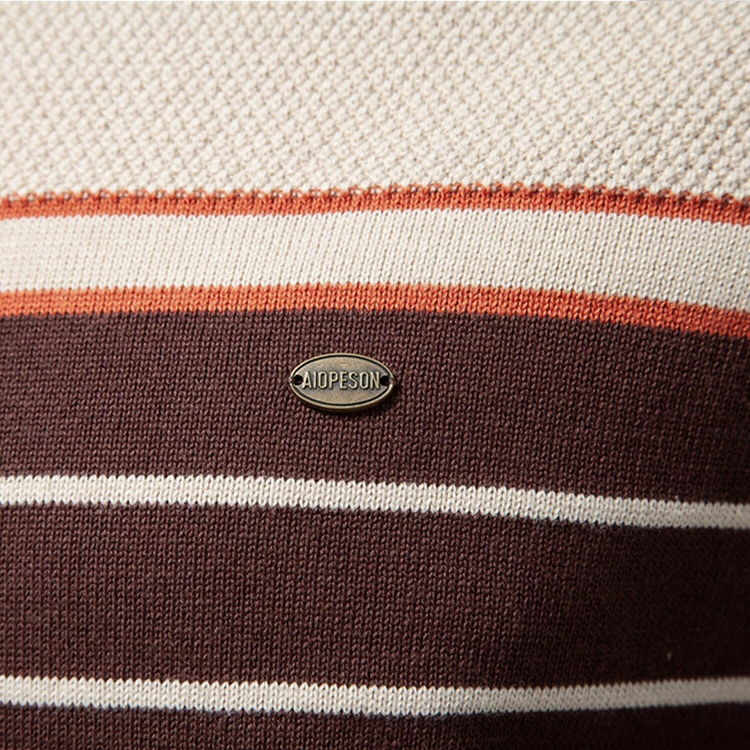 Vireo | Gestreifter Strickpullover Herren