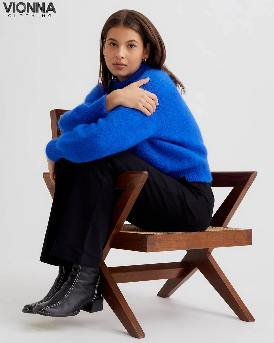 Palomae | Weicher Mohair-Pullover Damen