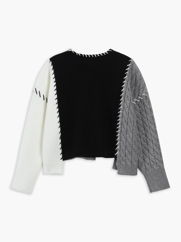 Waleska | Asymmetrischer Strick-Cardigan