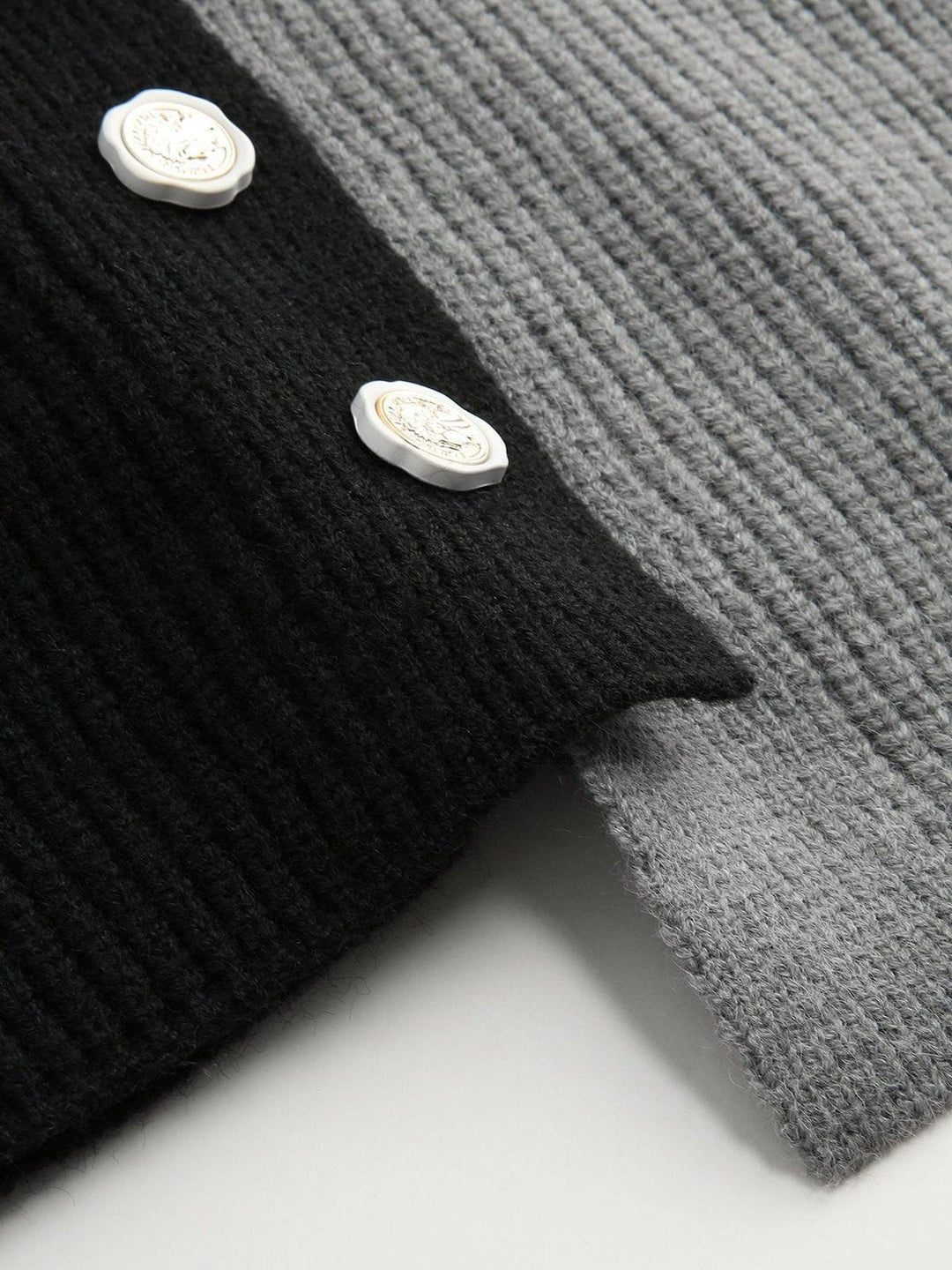 Waleska | Asymmetrischer Strick-Cardigan