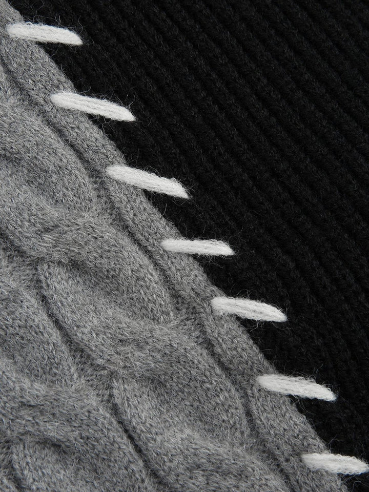 Waleska | Asymmetrischer Strick-Cardigan