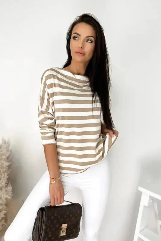 Quenara | Gestreiftes Langarmshirt Damen