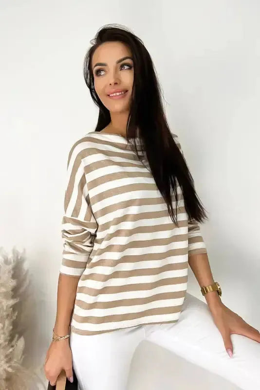 Quenara | Gestreiftes Langarmshirt Damen