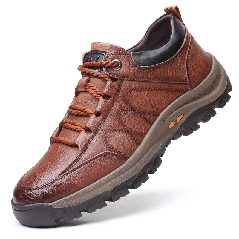 Tanner | Bequeme und wasserdichte orthopädische Lederschuhe für Männer