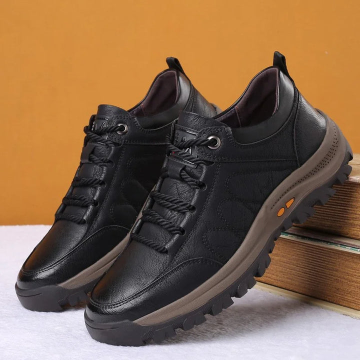 Tanner | Bequeme und wasserdichte orthopädische Lederschuhe für Männer