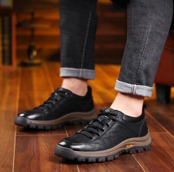 Tanner | Bequeme und wasserdichte orthopädische Lederschuhe für Männer