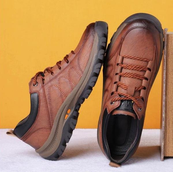 Tanner | Bequeme und wasserdichte orthopädische Lederschuhe für Männer