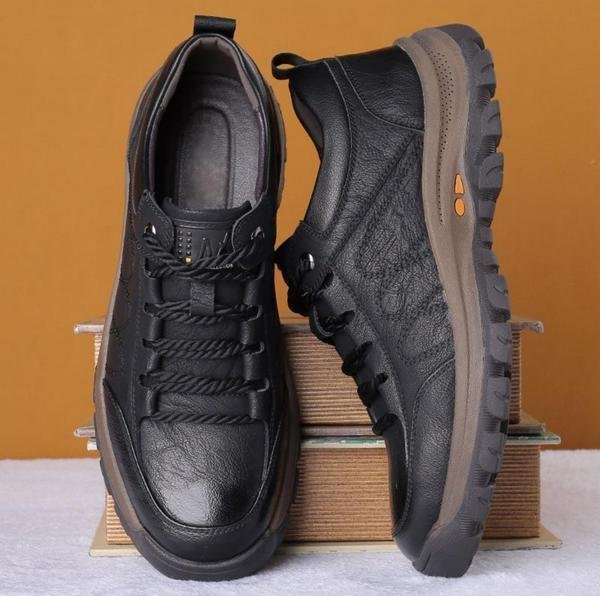 Tanner | Bequeme und wasserdichte orthopädische Lederschuhe für Männer