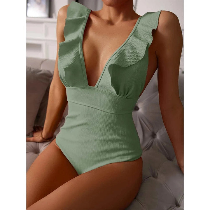 Janvera | Eleganter Monokini Badeanzug