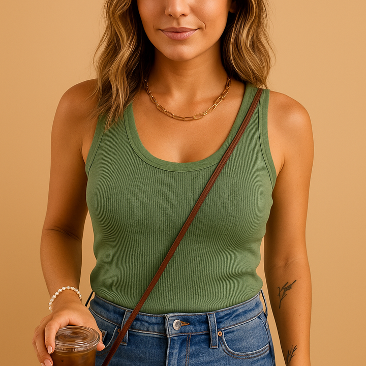 Lumara | Luftige Damen Tanktop U-Ausschnitt