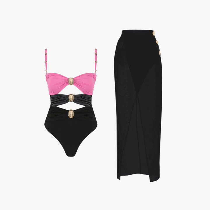 Lenyra | Stylisches Badeanzug Set Damen