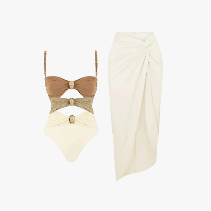 Lenyra | Stylisches Badeanzug Set Damen