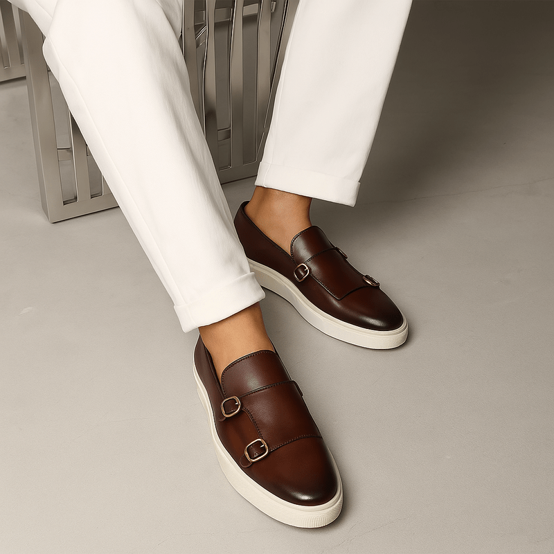 Godric | Elegante Leder Slipper Herren