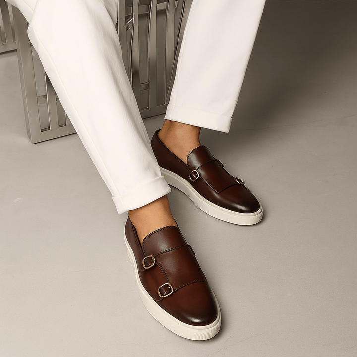 Godric | Elegante Leder Slipper Herren