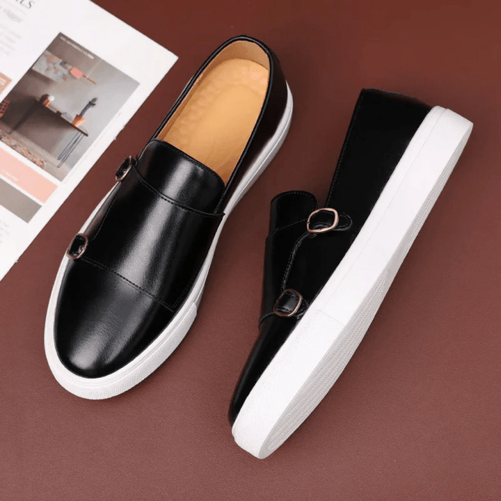 Godric | Elegante Leder Slipper Herren