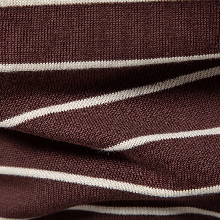 Vireo | Gestreifter Strickpullover Herren