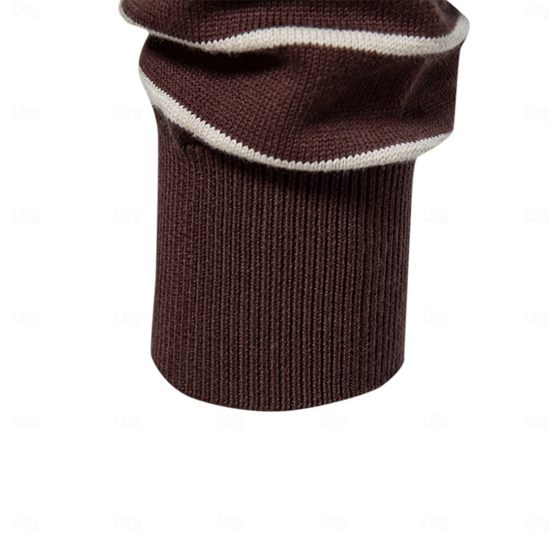 Vireo | Gestreifter Strickpullover Herren