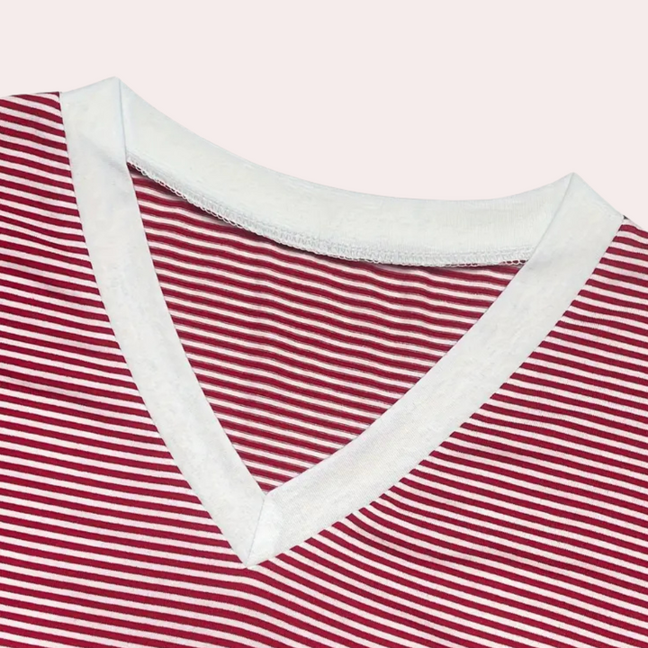 Hildegunn | Klassisches Pyjama-Set für Frauen