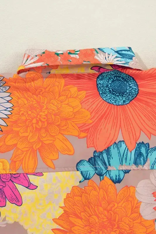 Yavira | Zweiteiliges Shorts Set mit Blumenprint