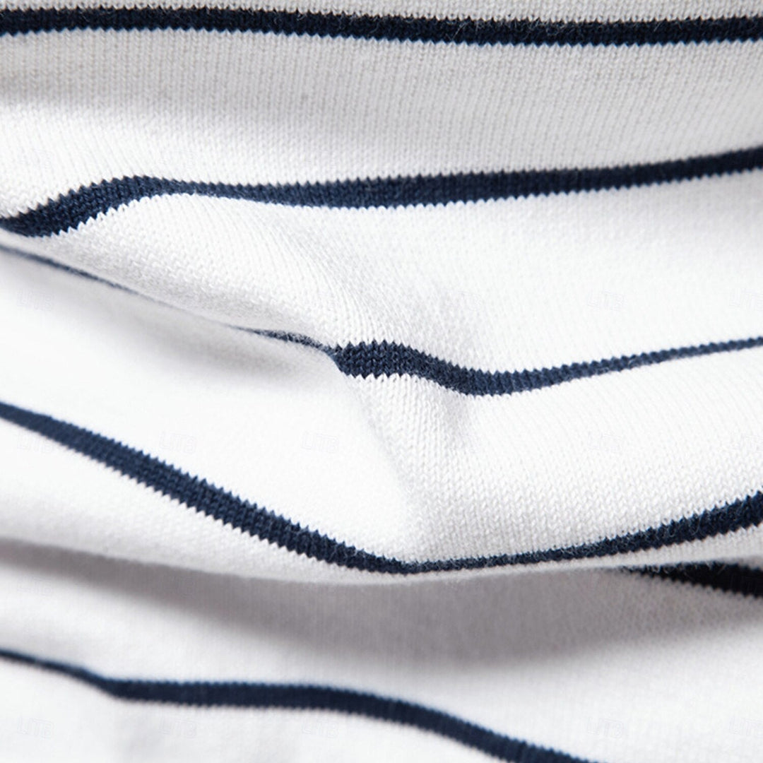 Vireo | Gestreifter Strickpullover Herren