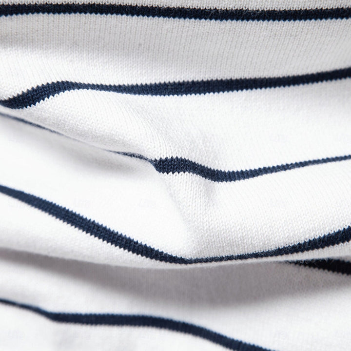 Vireo | Gestreifter Strickpullover Herren