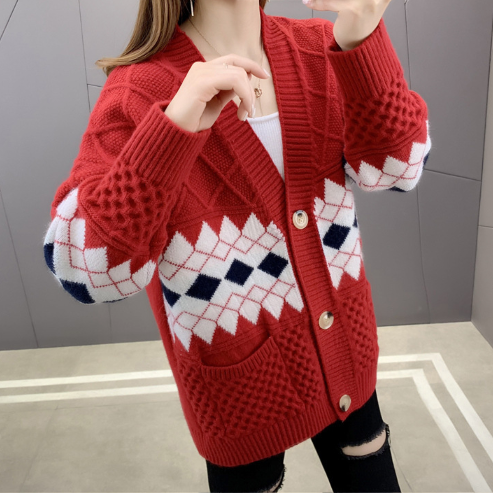 Clementia | Bequeme Strickjacke für Frauen