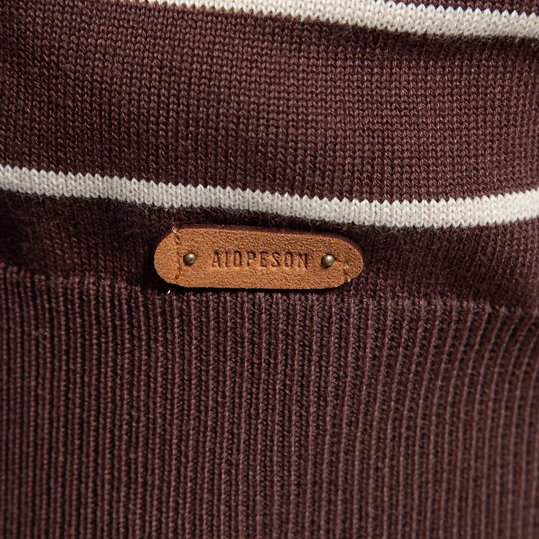 Vireo | Gestreifter Strickpullover Herren