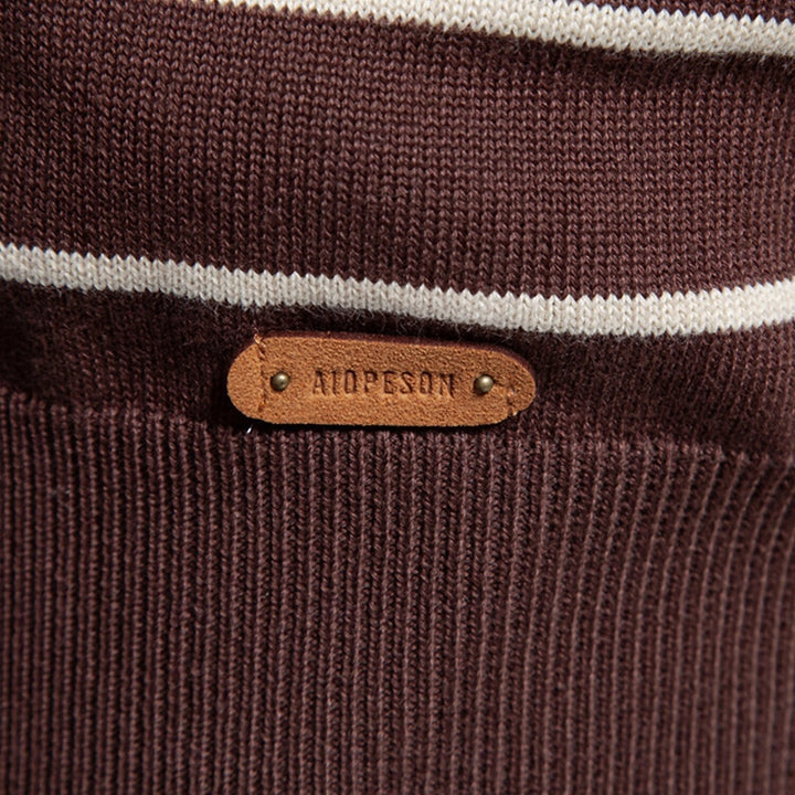 Vireo | Gestreifter Strickpullover Herren