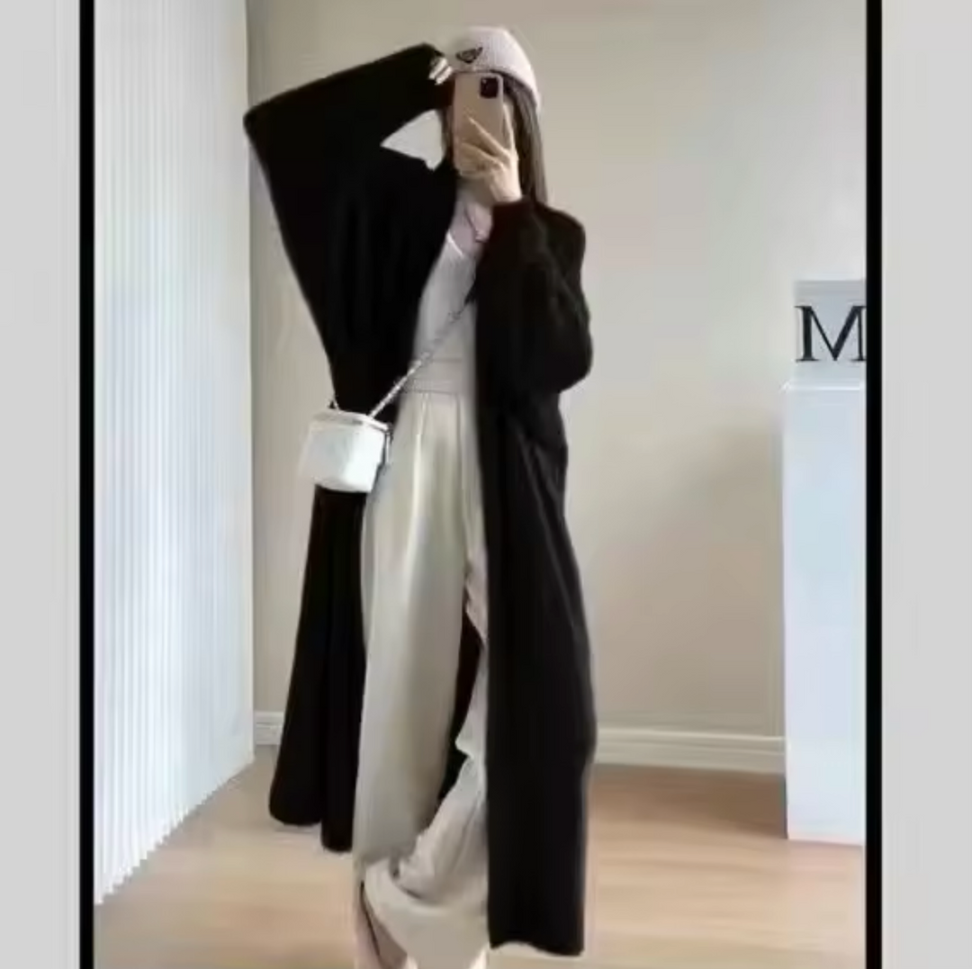 Serenastra | Langer Oversized Strick-Cardigan