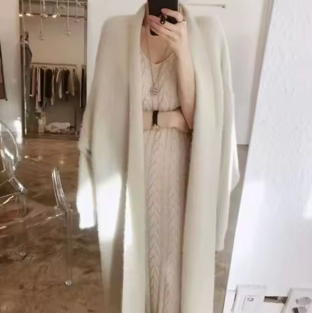 Serenastra | Langer Oversized Strick-Cardigan