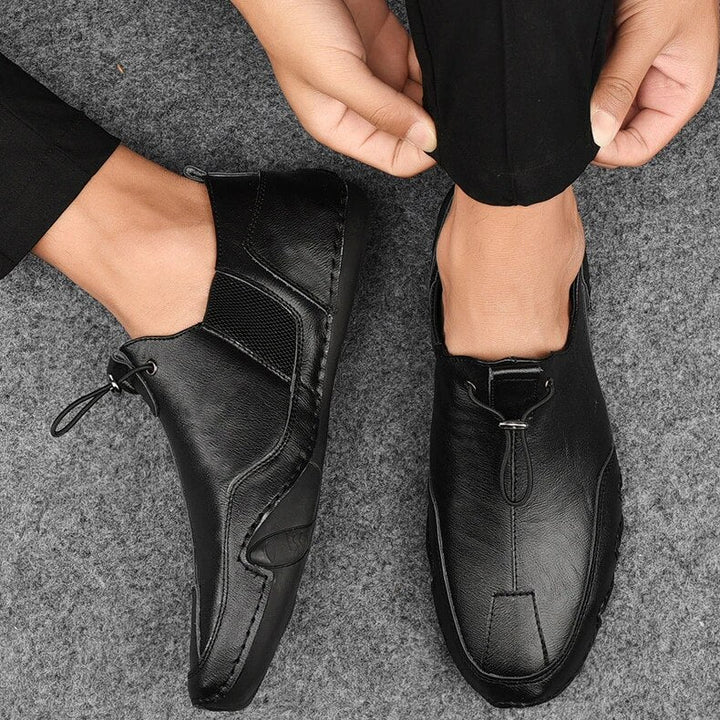 Alwin | Orthopädische Herrenschuhe aus Leder