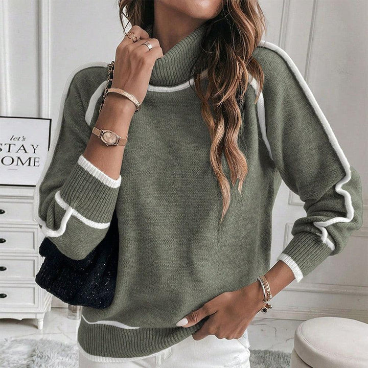 Evelistra | Eleganter Damen Rollkragenpullover