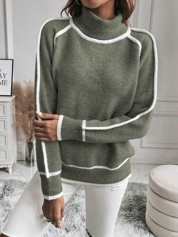 Evelistra | Eleganter Damen Rollkragenpullover