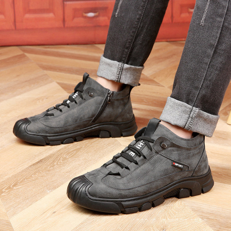 Rhino | Warme Herren-Ledersneaker