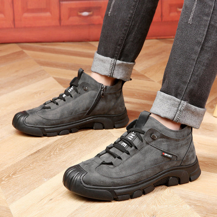 Rhino | Warme Herren-Ledersneaker