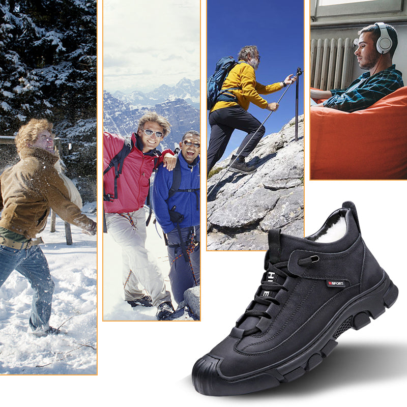 Rhino | Warme Herren-Ledersneaker