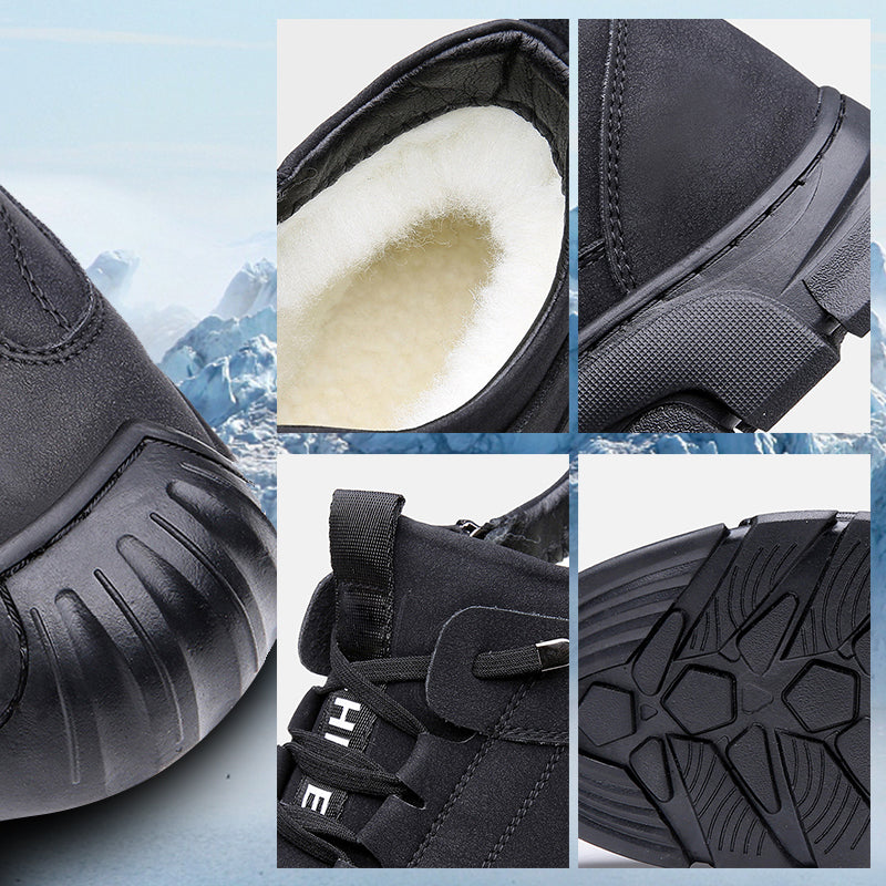 Rhino | Warme Herren-Ledersneaker