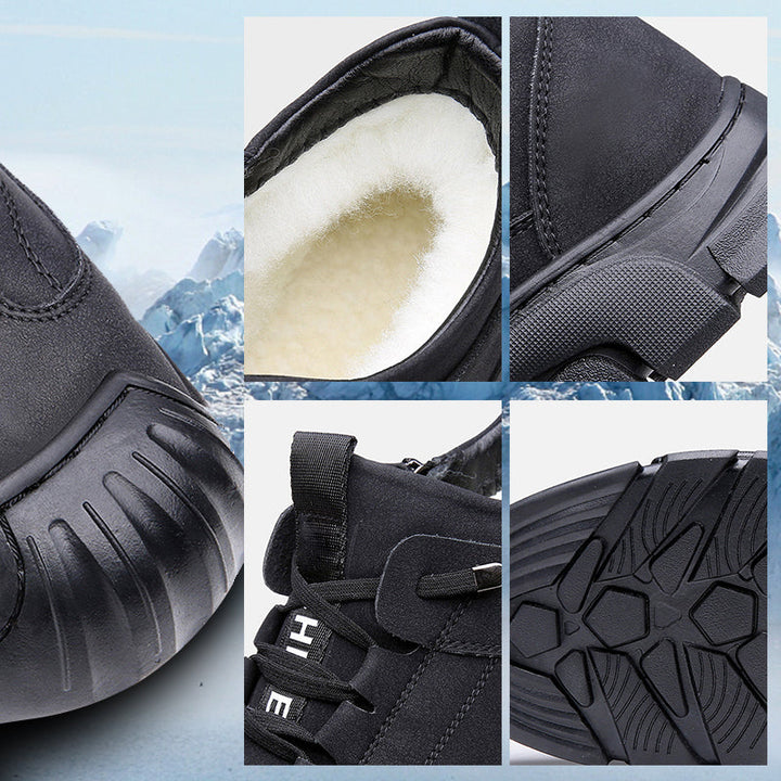 Rhino | Warme Herren-Ledersneaker