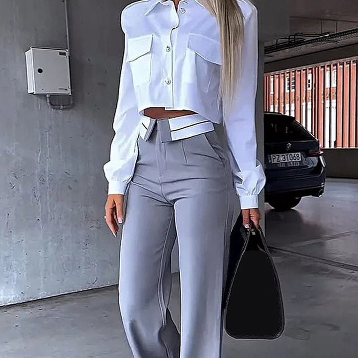 Aniela | Stilvolles und bequemes Shirt-Set für Frauen