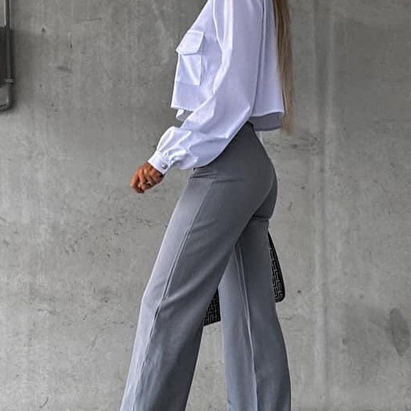 Aniela | Stilvolles und bequemes Shirt-Set für Frauen